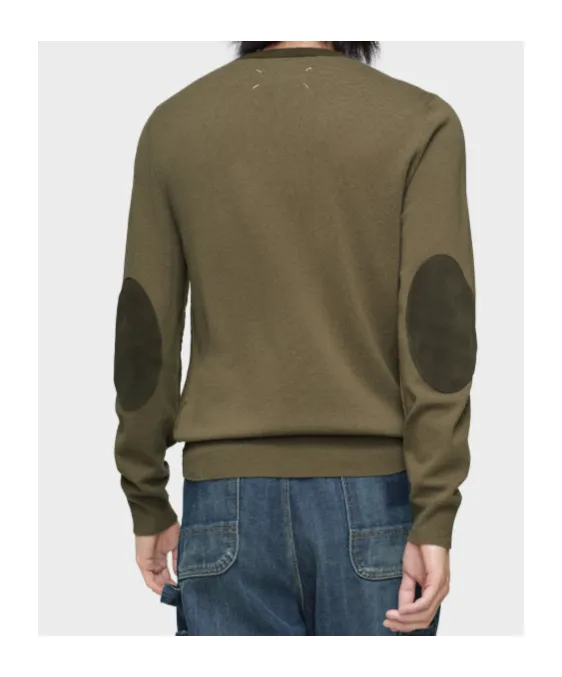 Two-Tone Knitted Jumper