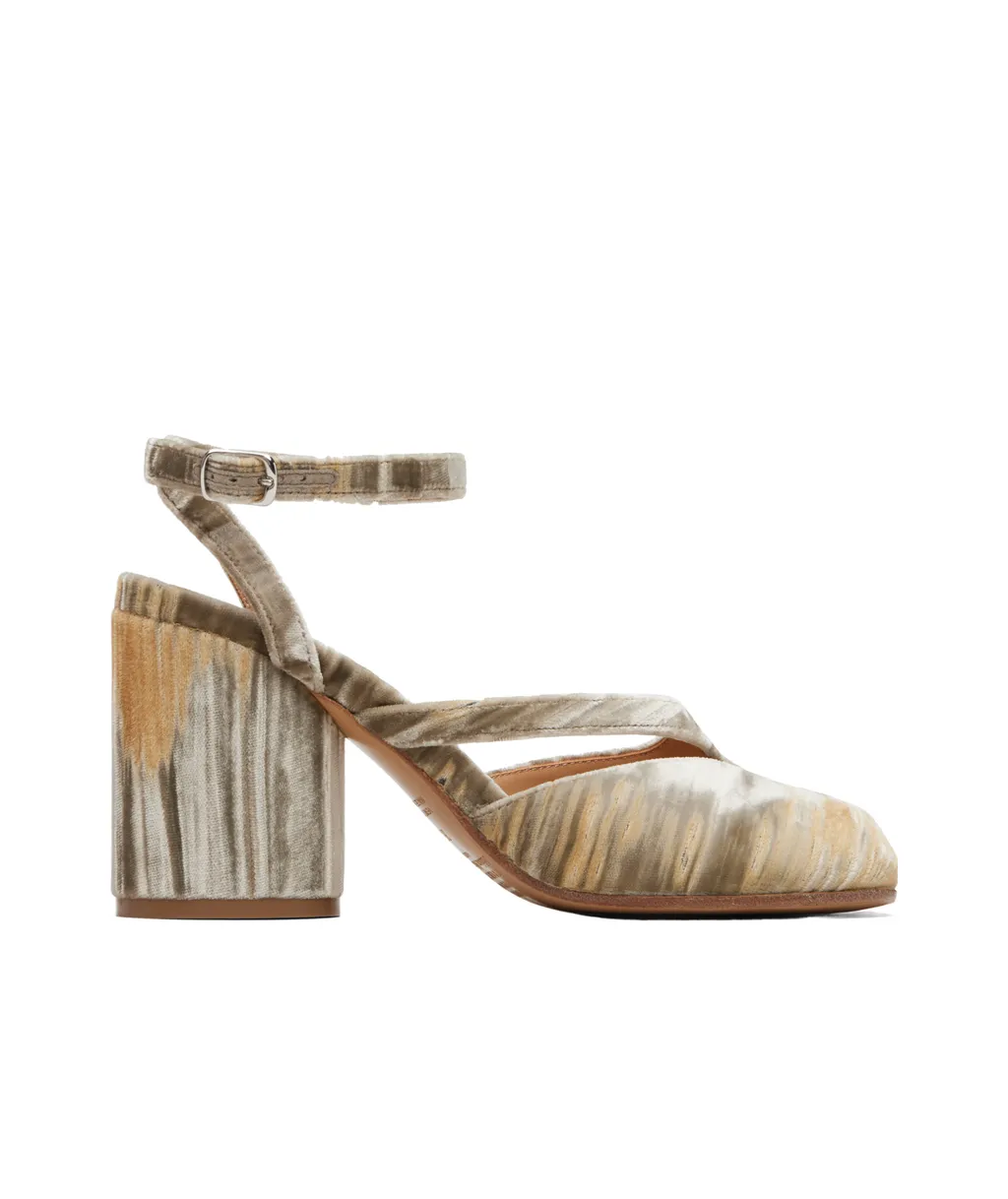 80Mm Tabi Ankle-Strap Sandals
