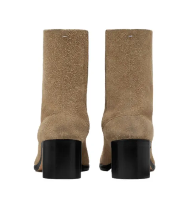 Tabi Toe Block Heel Boots