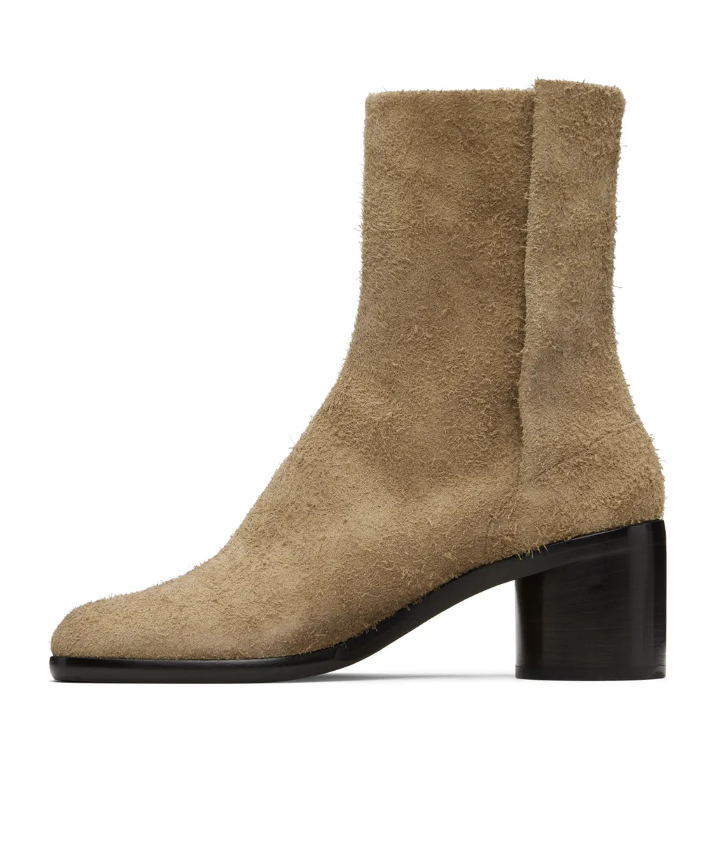 Tabi Toe Block Heel Boots