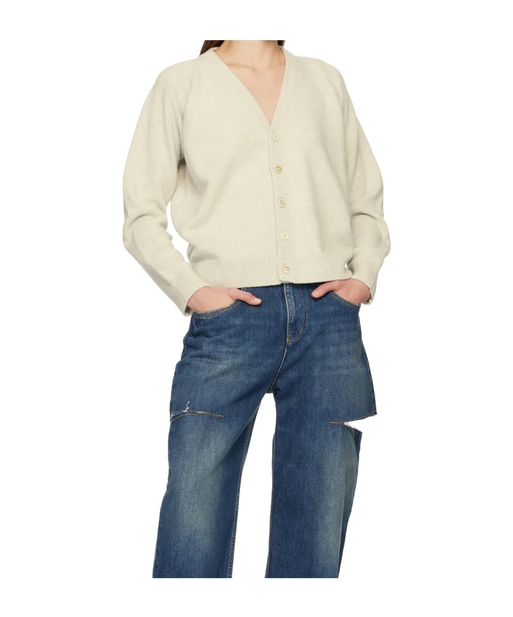 Wool Knit Cardigan