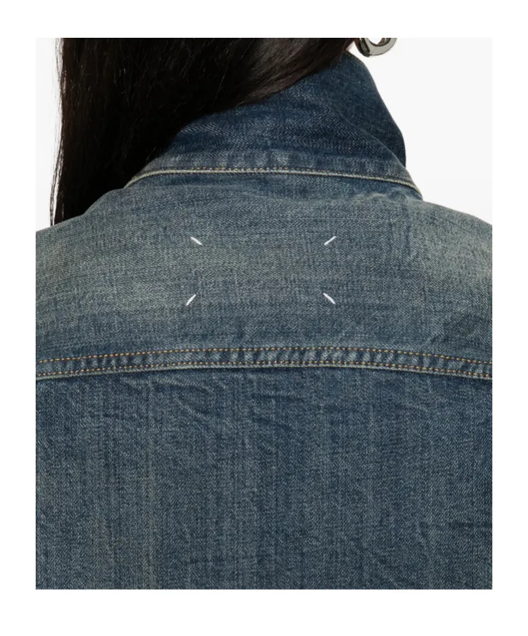 Distressed Denim Jacket