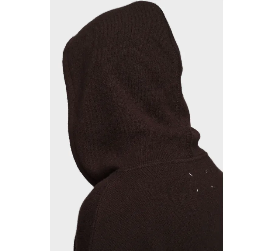 Cashmere Zip-Up Hoodie