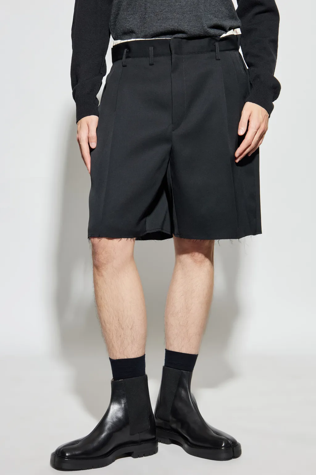Pleated Shorts