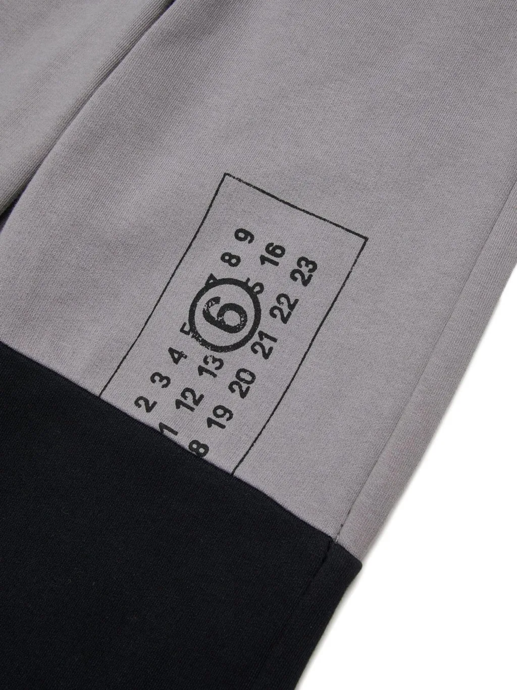 Logo Printed Two-Toned Pants