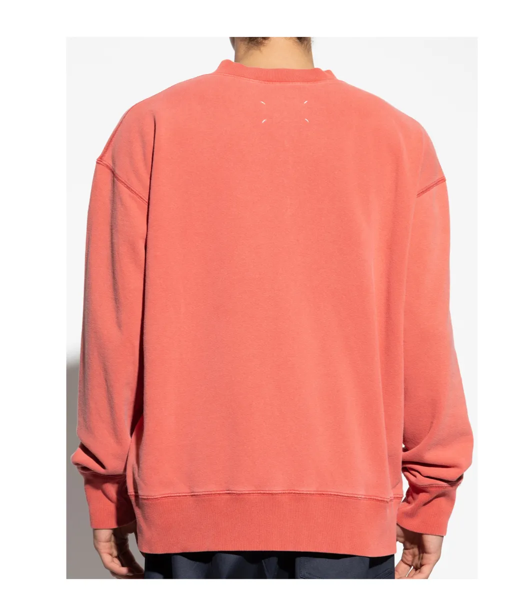Half-Zip Cotton Sweatshirt