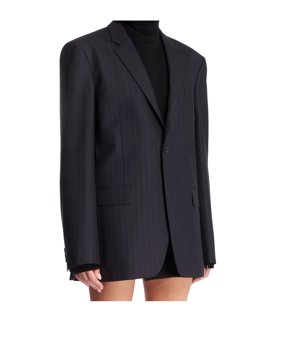 Pinstripe Tailored Jacket