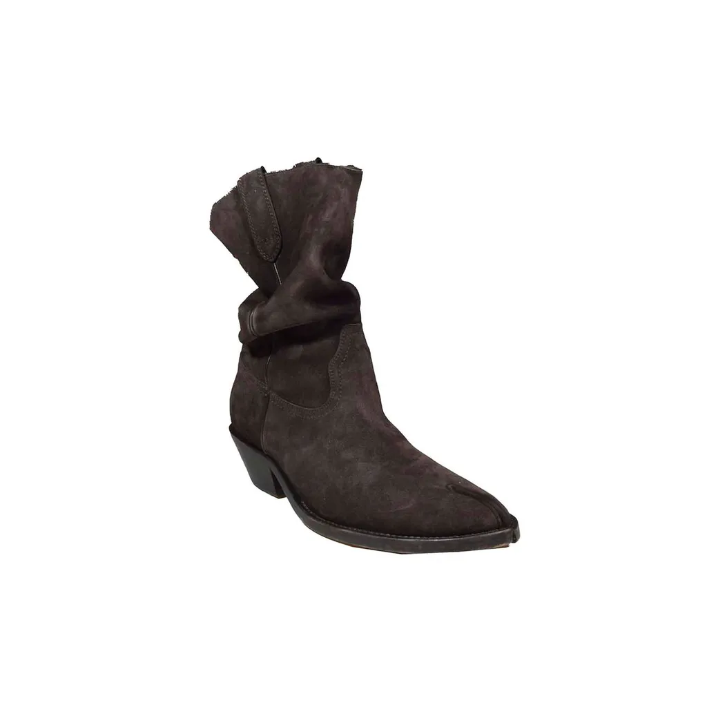 Tabi Ruched Western Boots