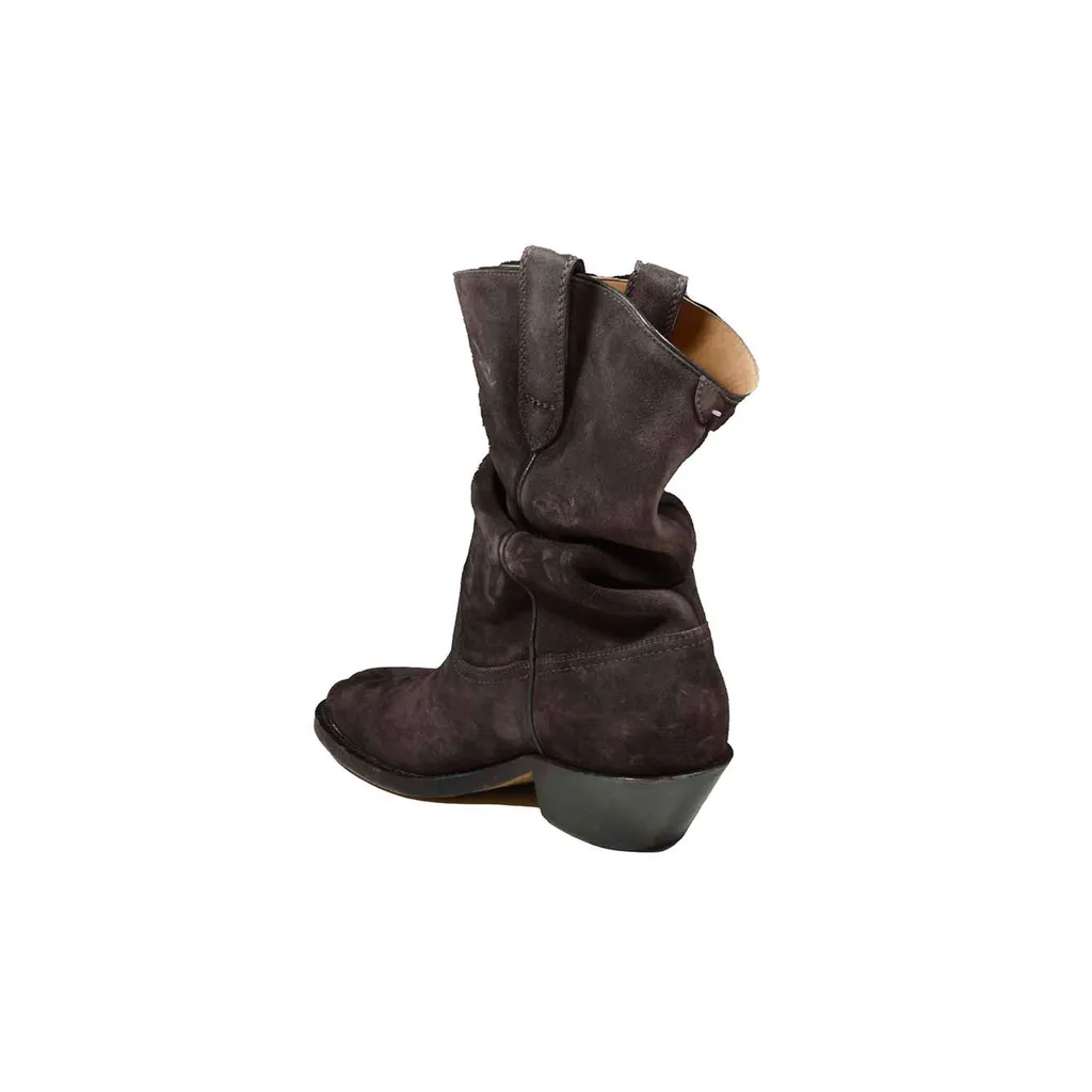 Tabi Ruched Western Boots