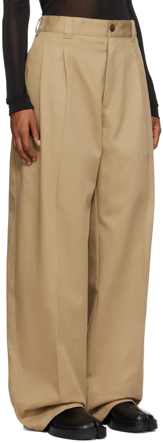 Pendleton Logo-Patch Checked-Yoke Trousers