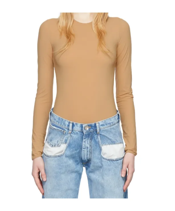 Long-Sleeved Jersey Bodysuit