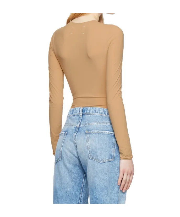 Long-Sleeved Jersey Bodysuit