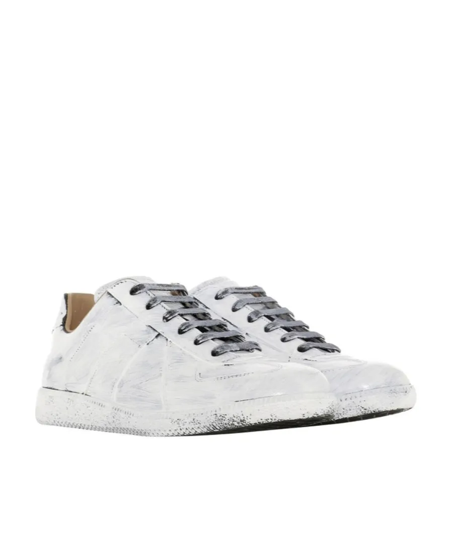 Replica Paint Effect Sneakers