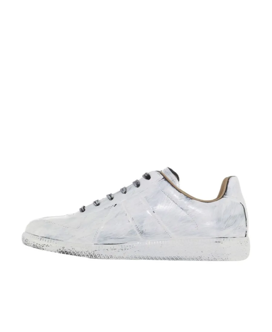 Replica Paint Effect Sneakers