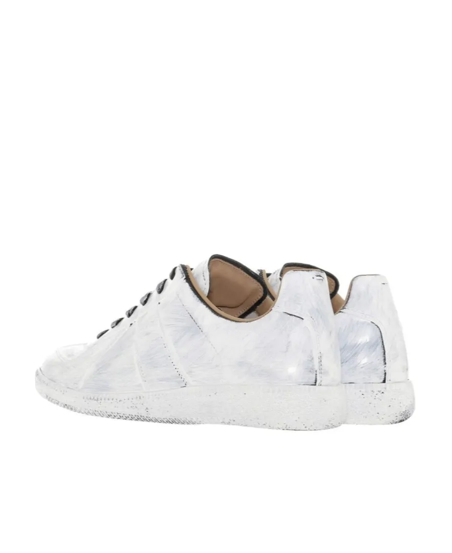 Replica Paint Effect Sneakers