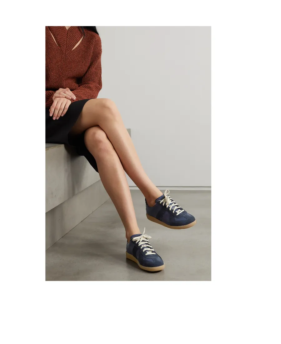 Logo Strapped Casual Sneakers