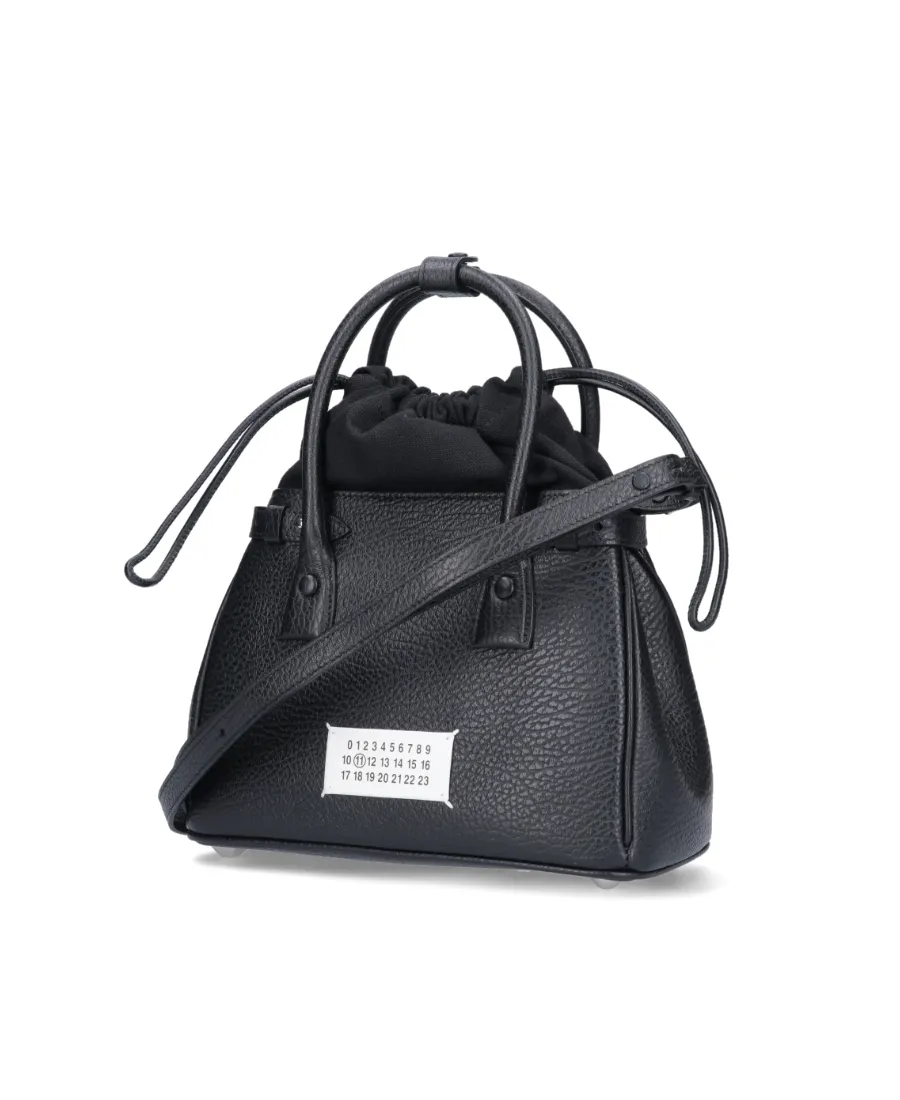 5Ac Logo Patch Small Drawstring Tote Bag