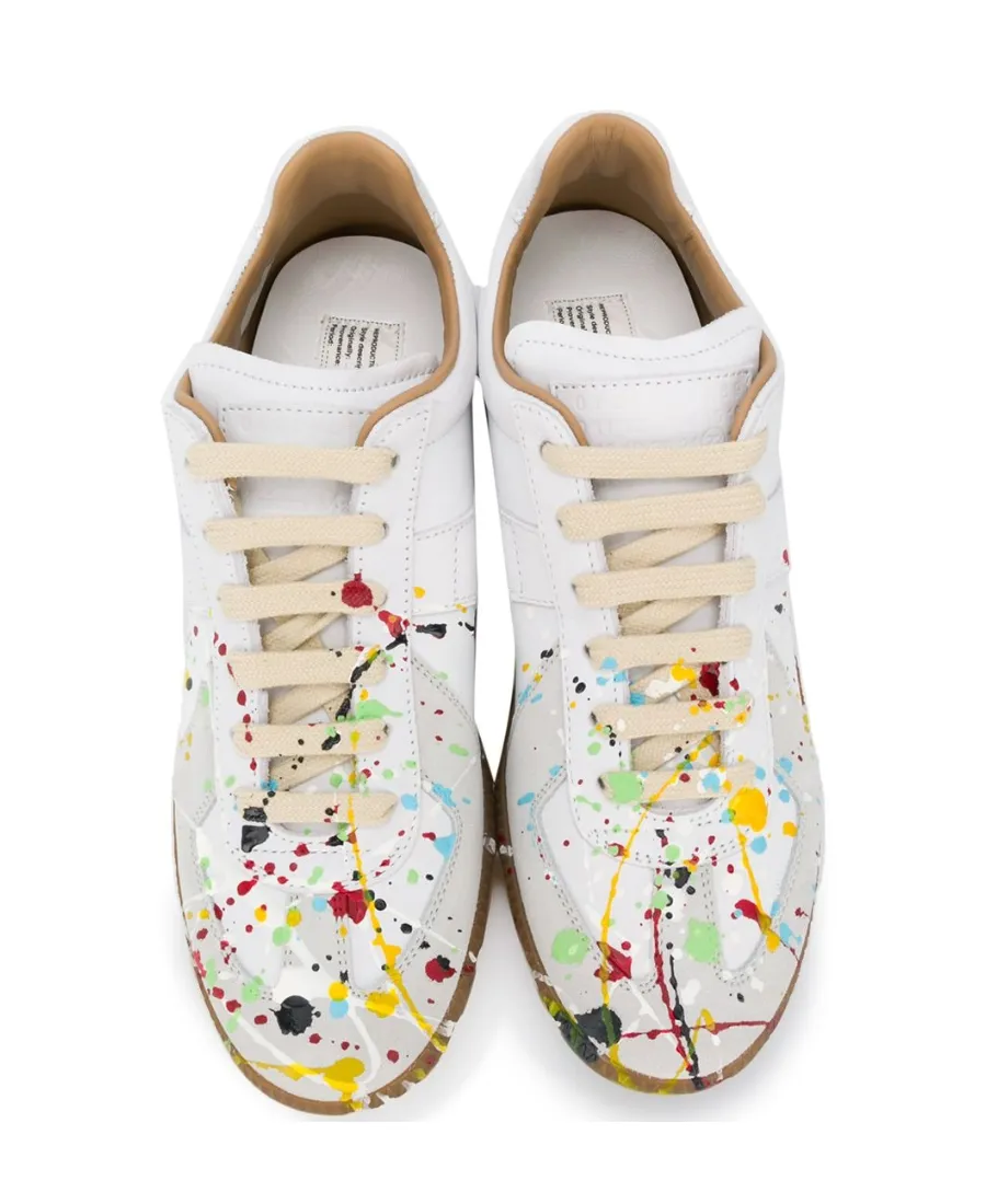 Replica Splatter Sneakers