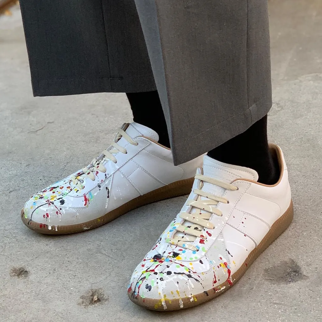 Replica Splatter Sneakers