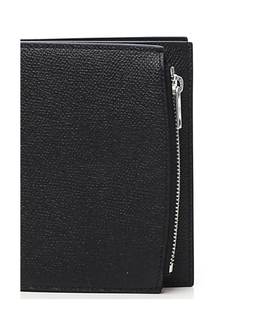 Four-Stitch Logo Wallet