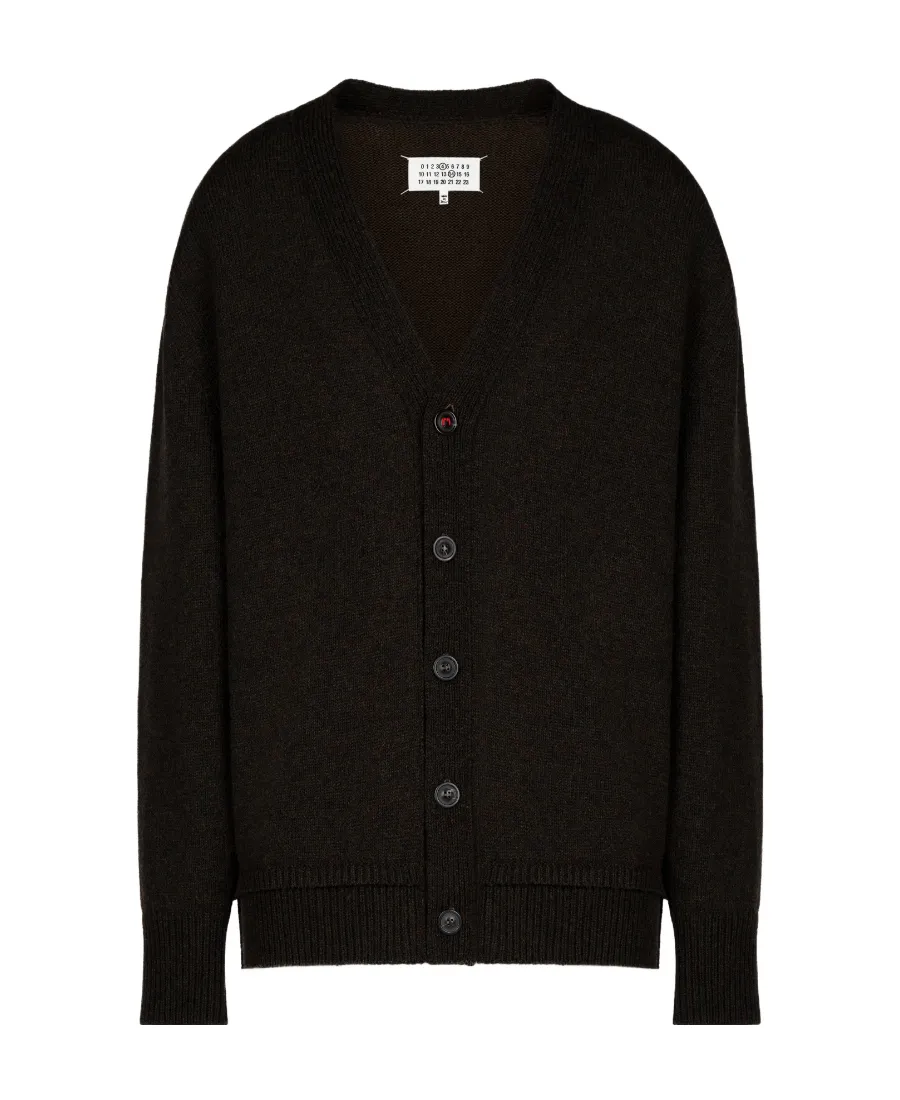 Four-Stitch Knit Cardigan