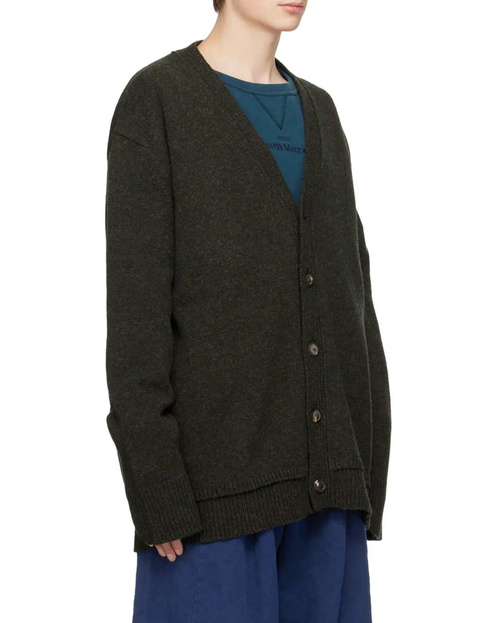 Four-Stitch Knit Cardigan