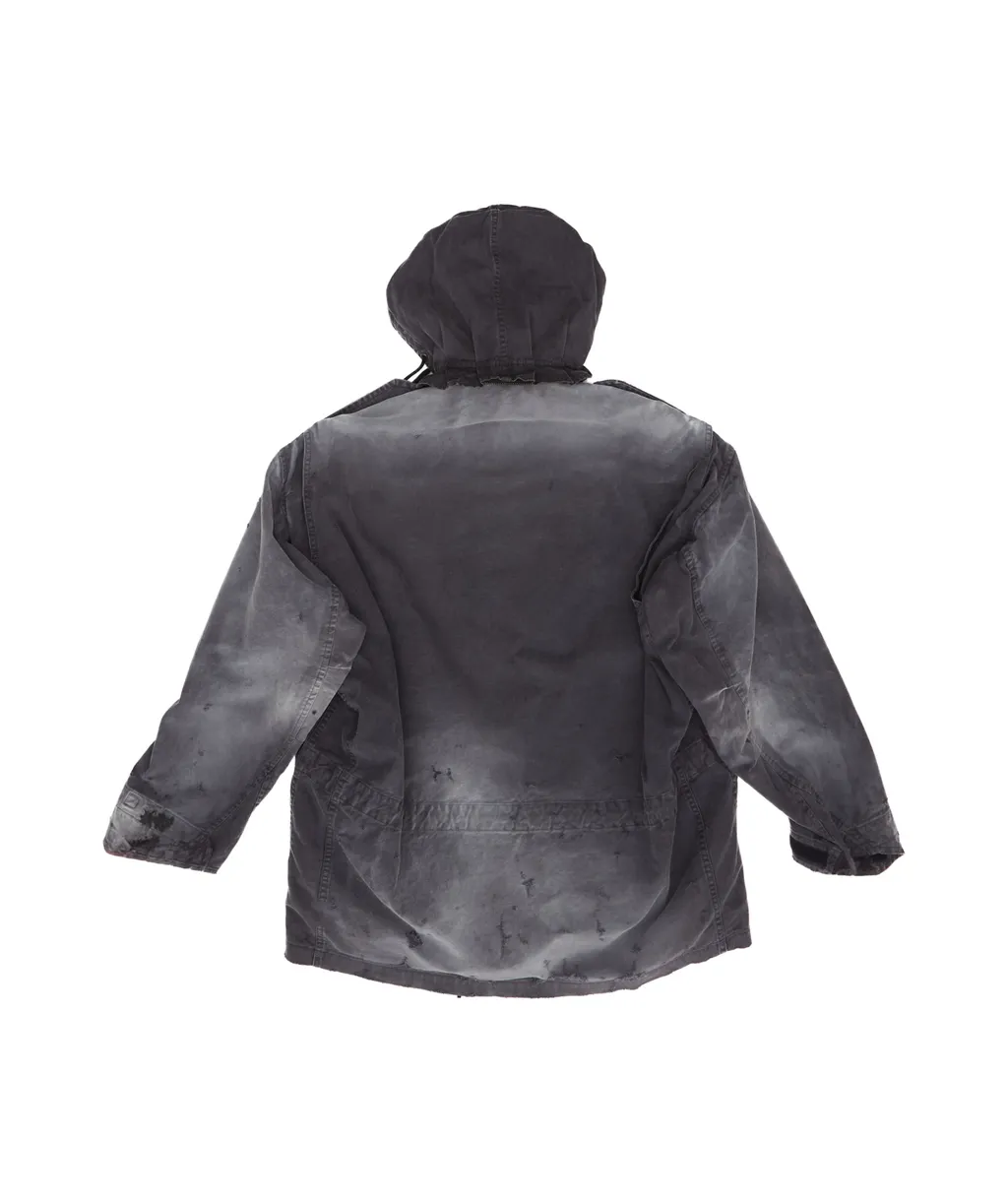 Drawstring Hooded Jacket