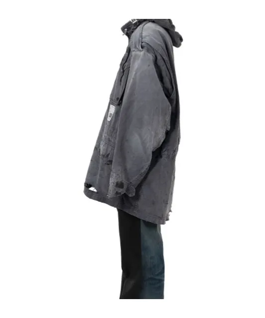 Drawstring Hooded Jacket