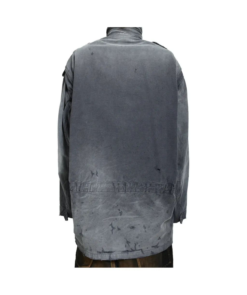 Drawstring Hooded Jacket