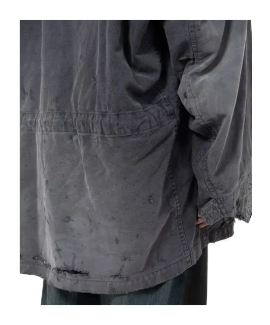 Drawstring Hooded Jacket