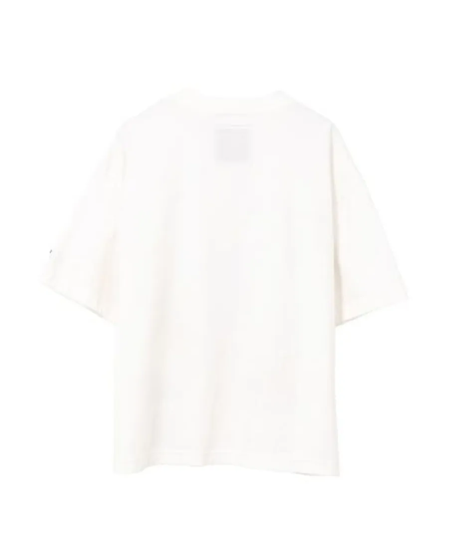Cat-Print Embellished T-Shirt