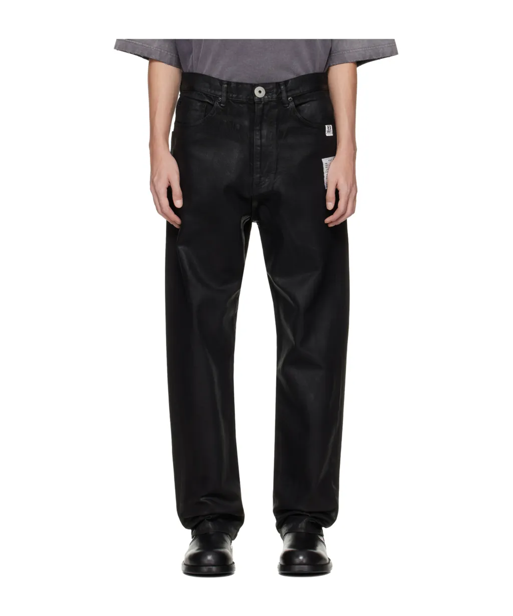 Coated Jeans