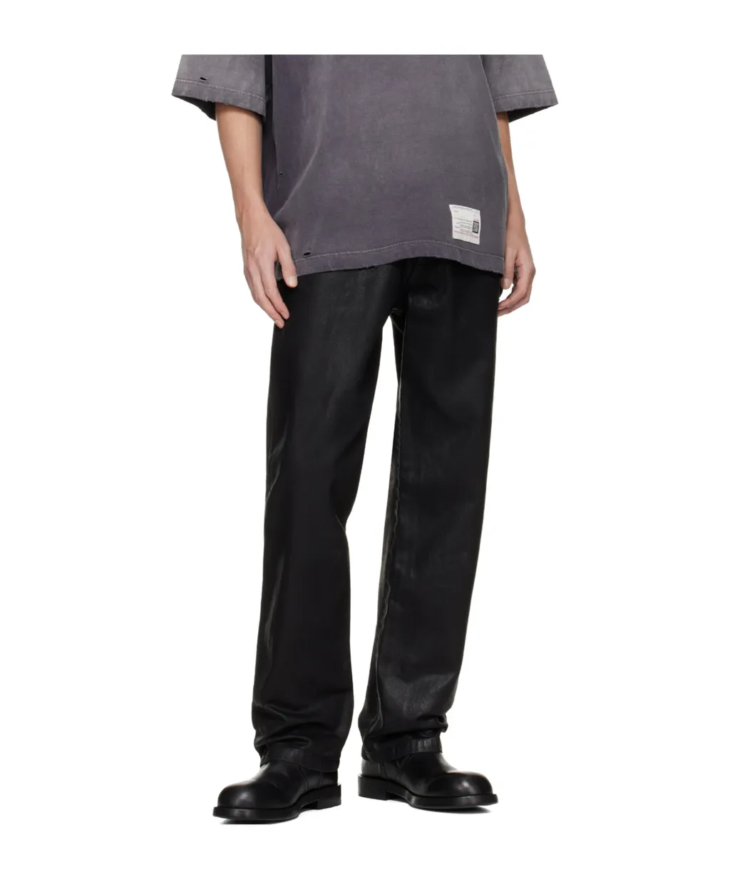 Coated Jeans