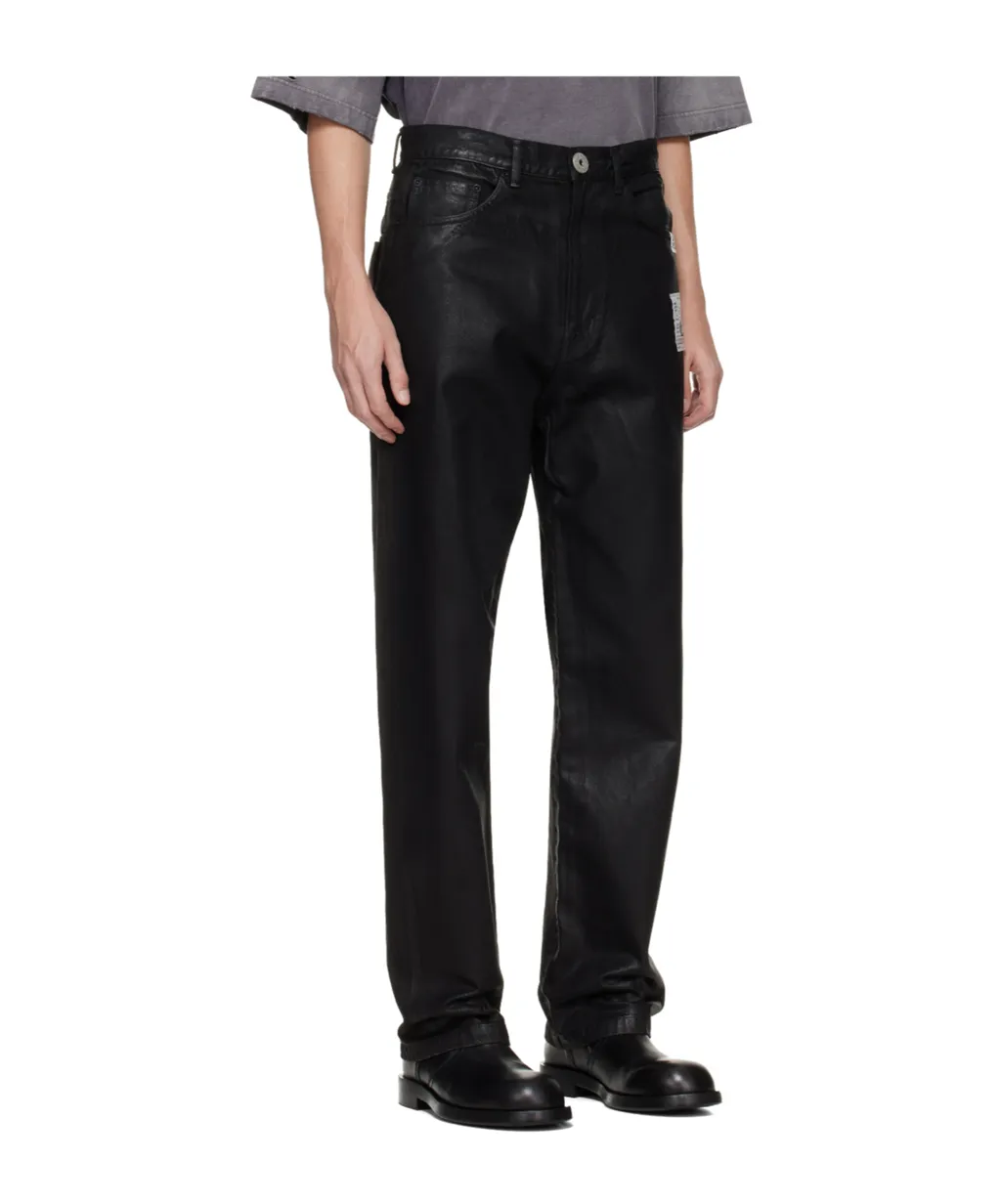 Coated Jeans