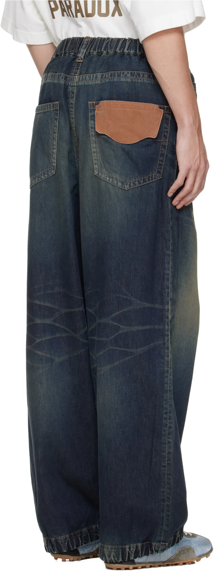 Elastic Waist Jeans