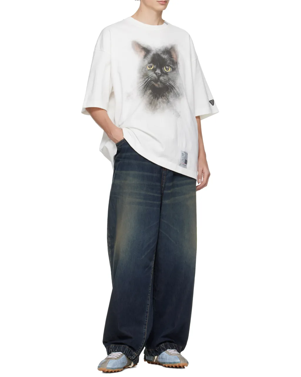Elastic Waist Jeans