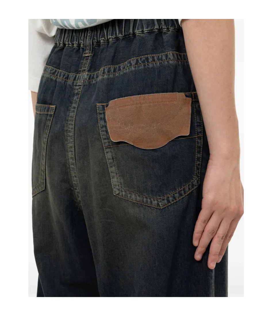 Elastic Waist Jeans