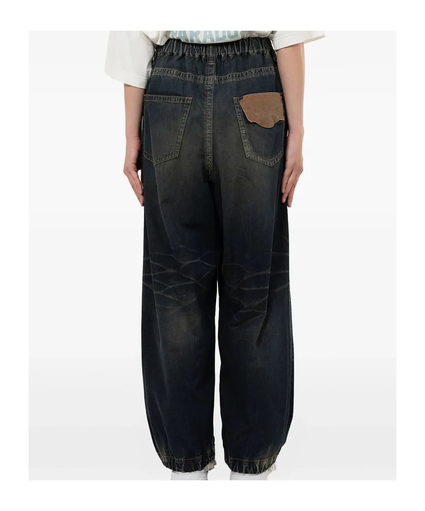 Elastic Waist Jeans
