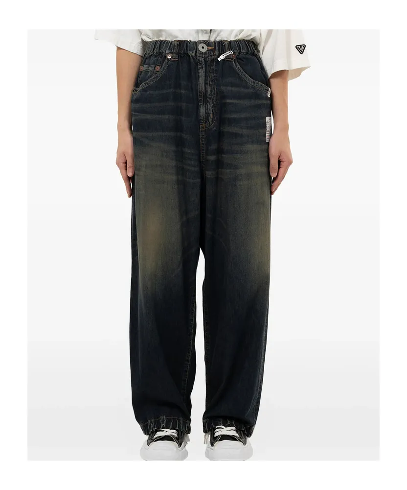 Elastic Waist Jeans