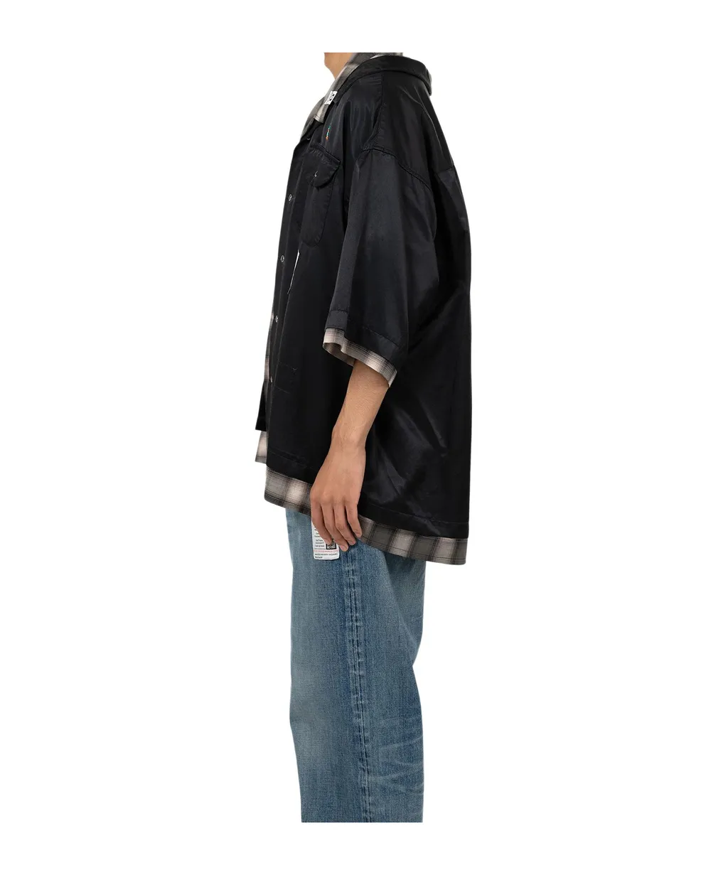 Double Layered Short-Sleeve Shirt