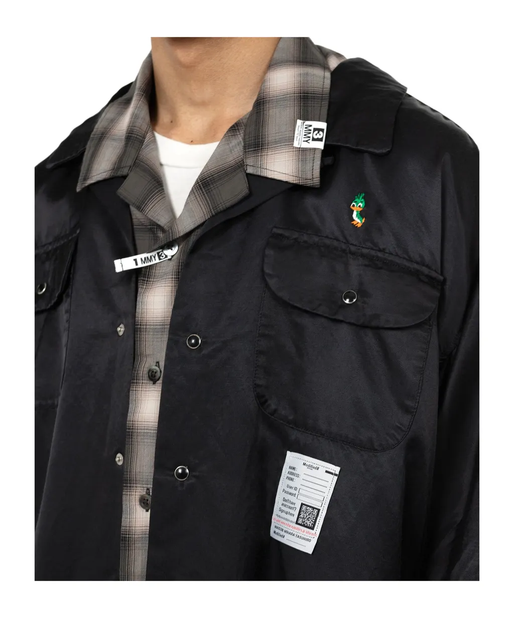 Double Layered Short-Sleeve Shirt
