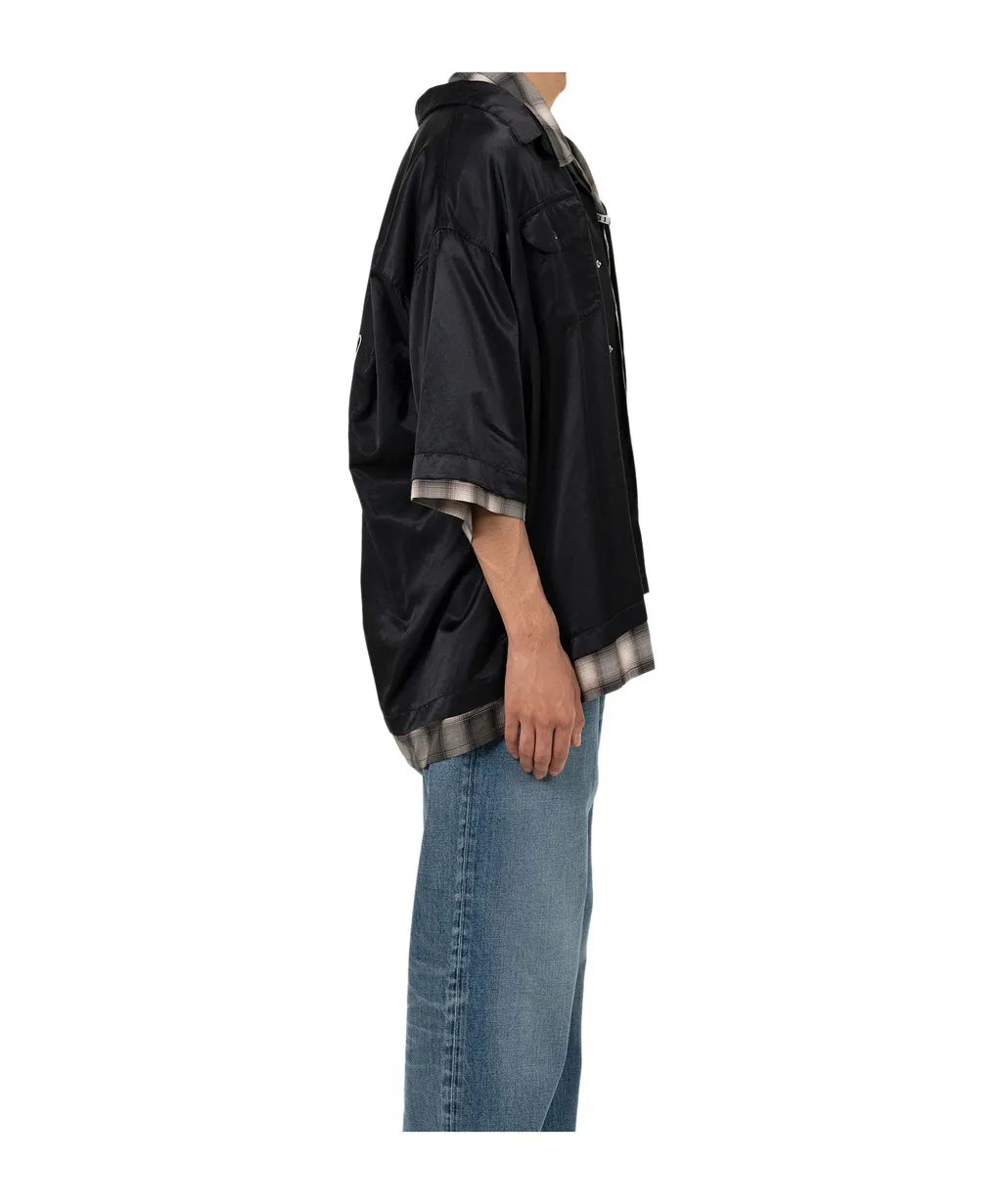 Double Layered Short-Sleeve Shirt