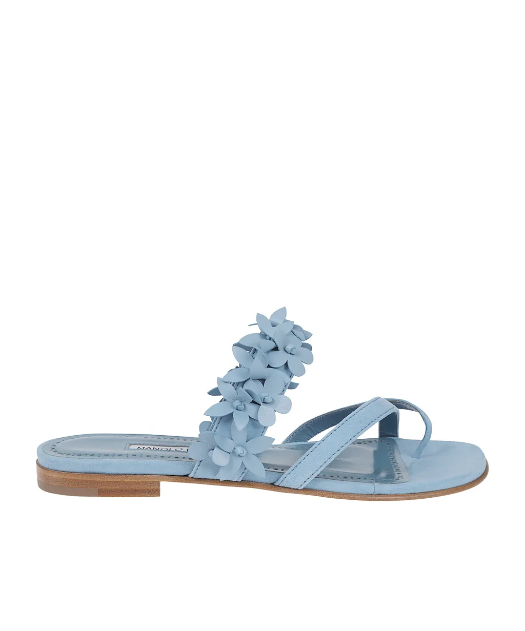 Floral Embellished Sandals
