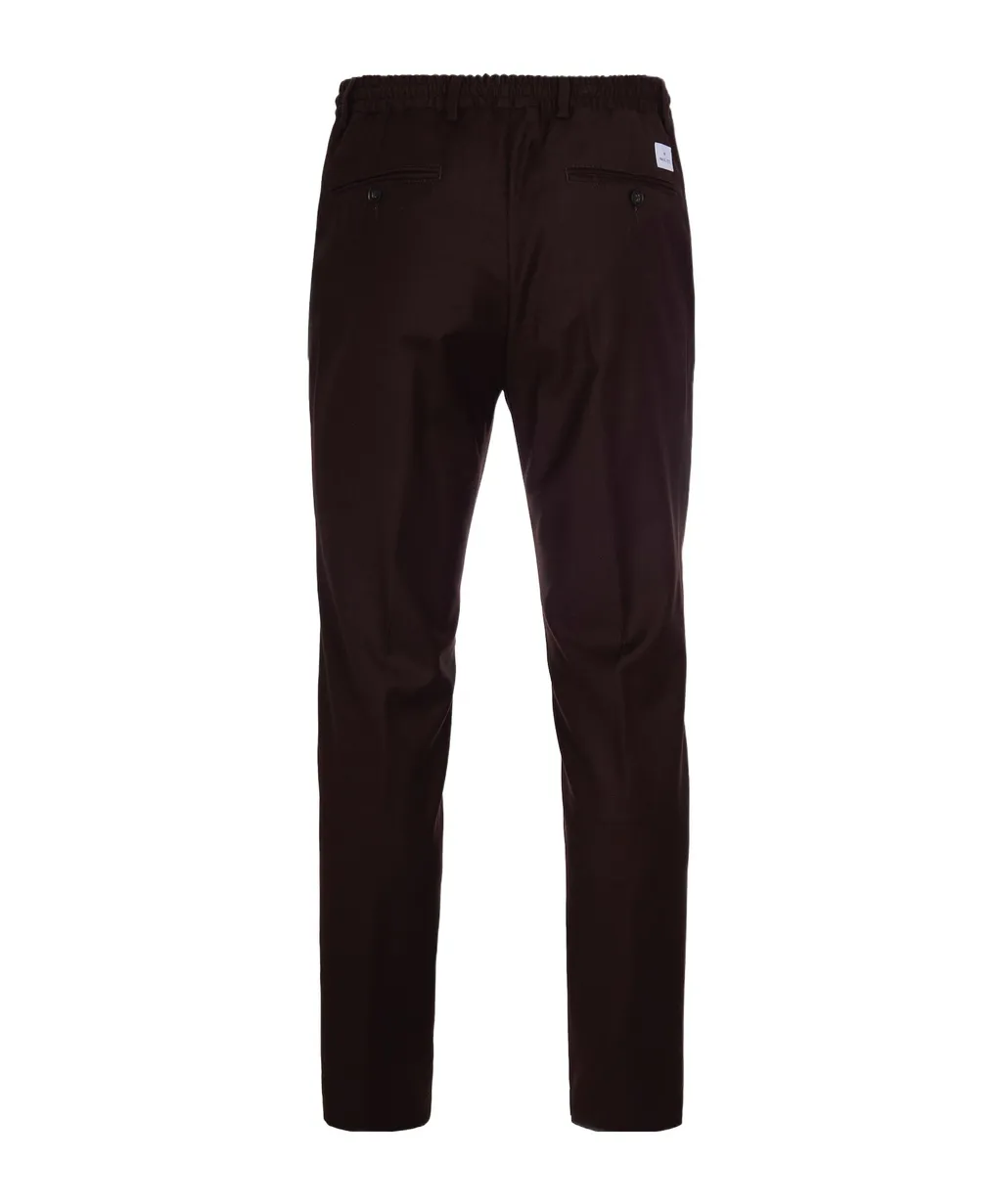 Drawstring Charm-Detail Trousers