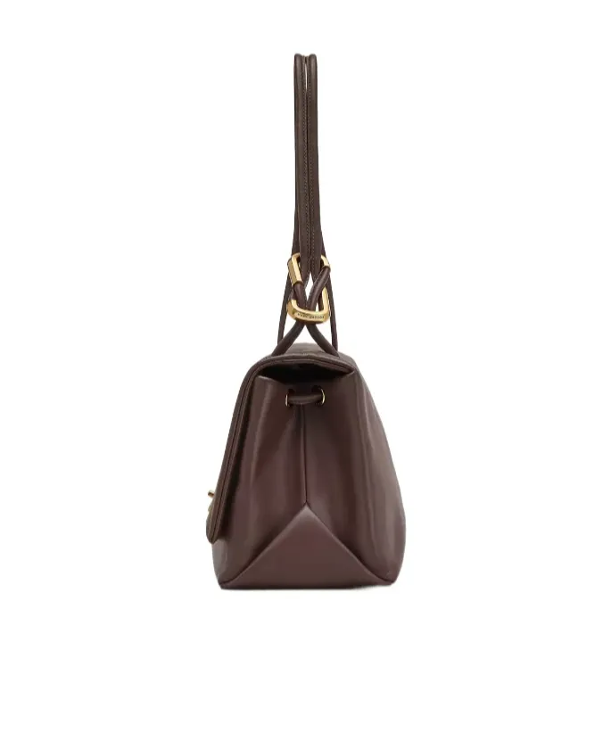 The Large Dual Foldover-Top Shoulder Bag