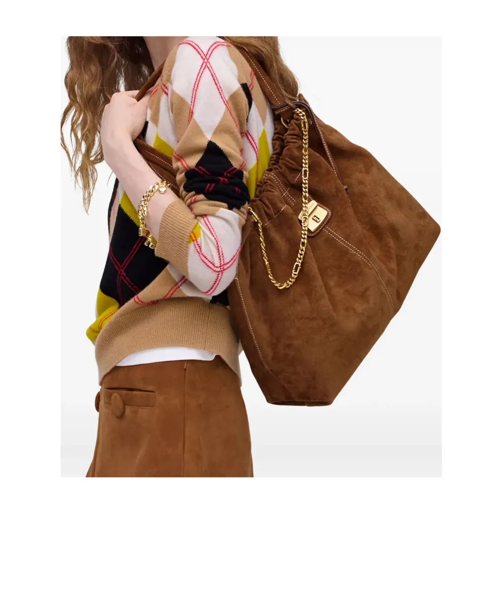 The Suede Cristina Tote Bag