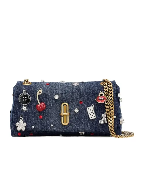 Mini The Trinket Denim Crossbody Bag