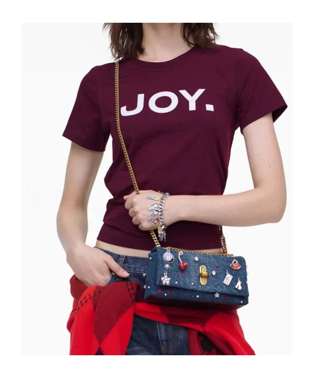 Mini The Trinket Denim Crossbody Bag