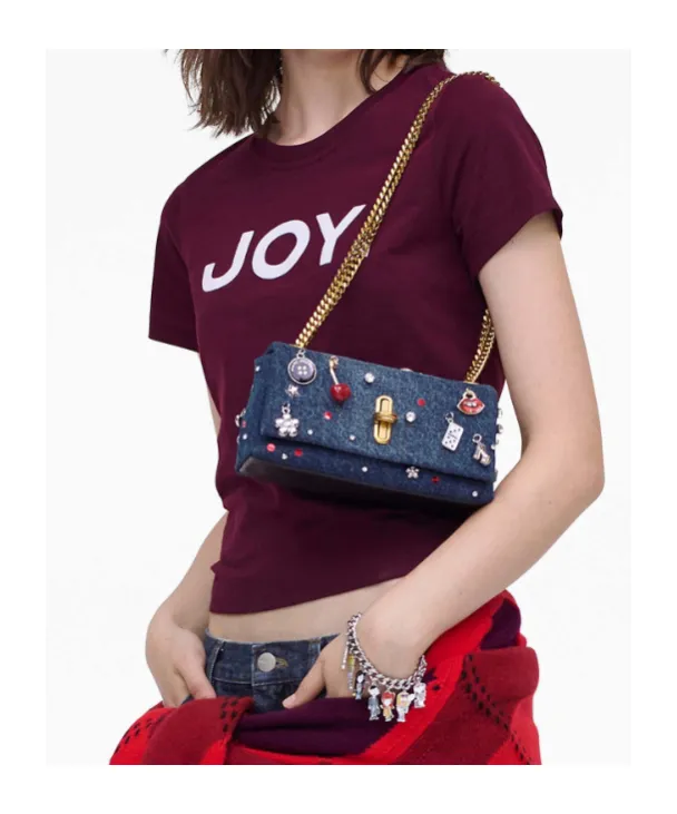 Mini The Trinket Denim Crossbody Bag