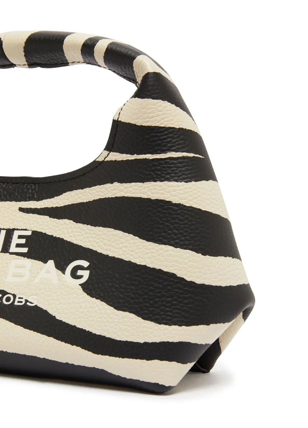 The Mini Sack Leather Zebra Print Bag